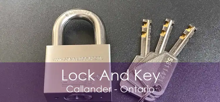 Lock And Key Callander - Ontario