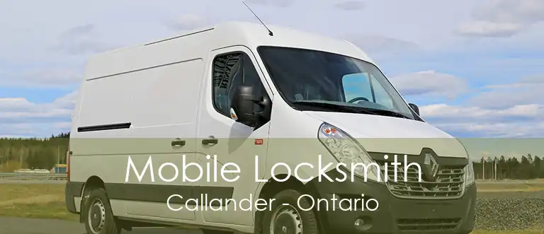 Mobile Locksmith Callander - Ontario