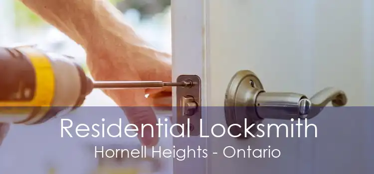 Residential Locksmith Hornell Heights - Ontario